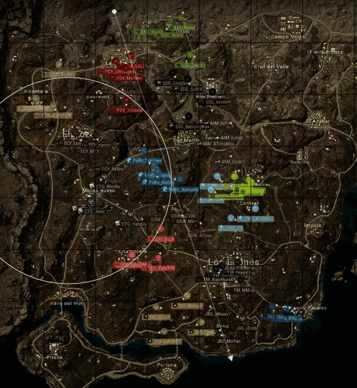 R5跳点分布图，米拉玛地图跳点布局展示