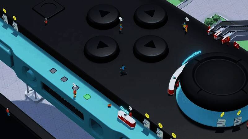 游戏主界面展示，屏幕上显示Nintendo Switch2的LOGO和操作指引