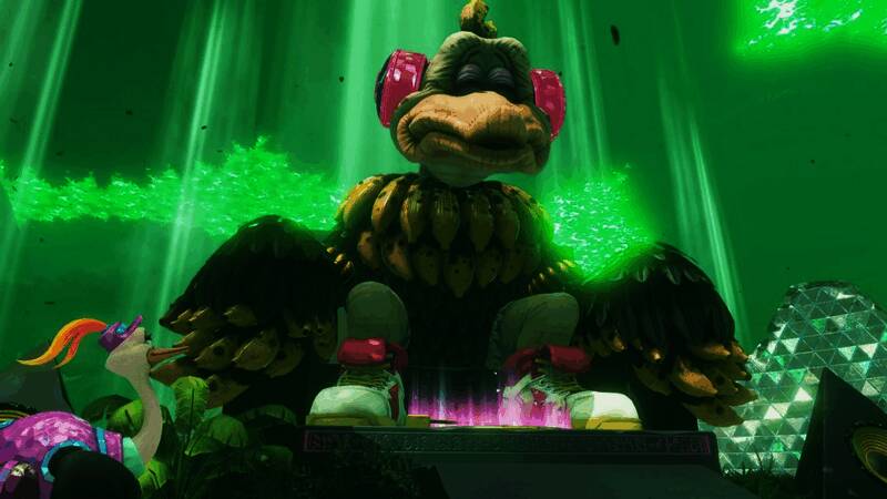 游戏封面图展现大金刚与宝琳的冒险组合