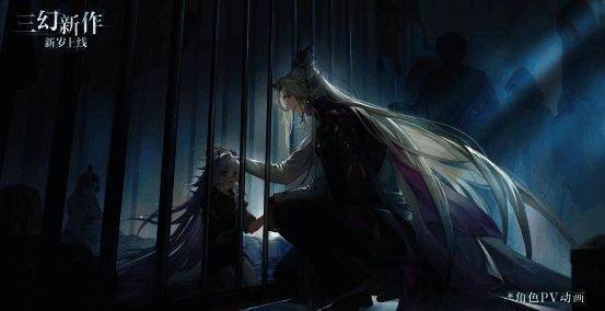 场景构图细节图，展现细腻笔触下的古代建筑风貌