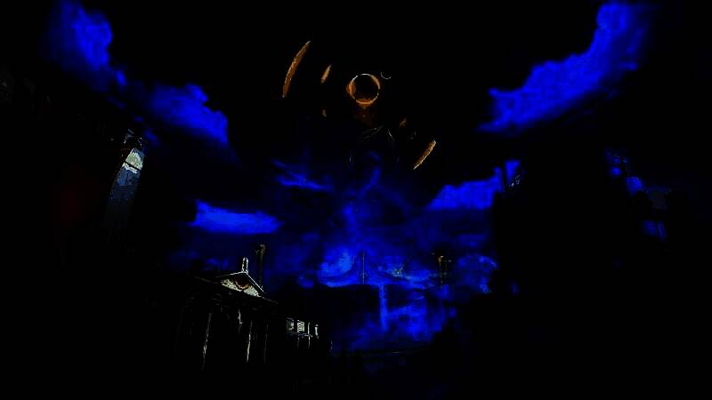 创世涡心神圣场景描绘