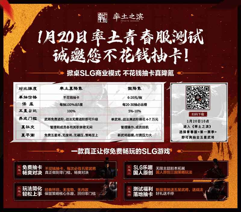 率土之滨十周年宣传画面，展现游戏经典战场与庆典氛围
