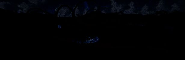 主角踩着滑板飞跃峡谷，空中做出翻转动作，背景为异星地貌