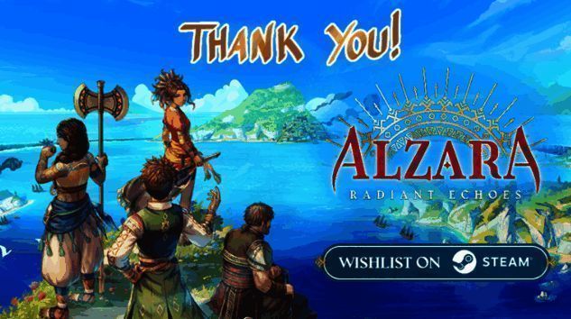 游戏宣传图展示了一位角色在奇幻场景中行走的画面，画面风格日式复古