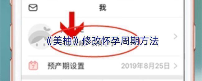 美柚APP提示保存成功的弹窗界面，提醒用户已成功更新孕期信息