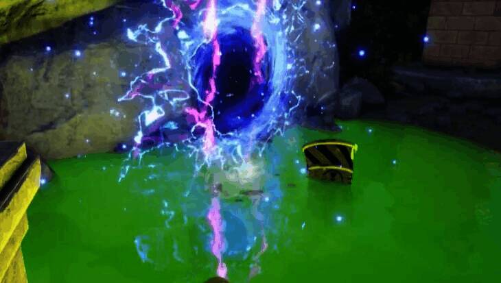 角色手持蜥蜴狗装备的展示画面，背景为奥林匹斯高地景色