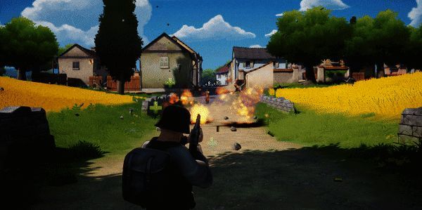 四位不同兵种角色展示图，包括侦察兵、突击兵、重装兵和工程兵