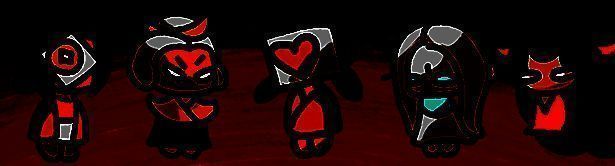 六大阵营角色形象展示，风格独特