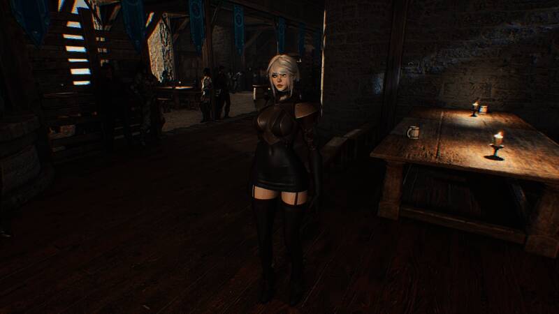 《夜莺归笼》角色战损状态展示，服装破损细节清晰可见