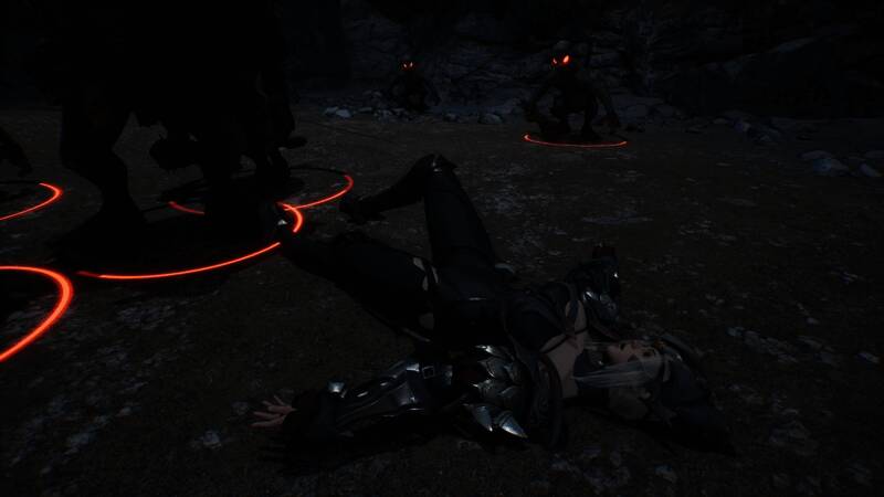 战斗画面特写，角色施展技能特效炫目