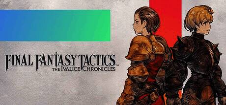 《最终幻想战略版：伊瓦利斯战记》宣传图，展现游戏标志性角色与战场场景