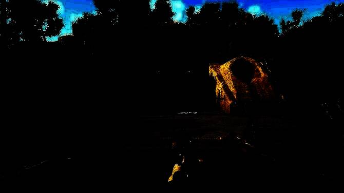 游戏地图全览界面，显示多个资源点与危险区域分布