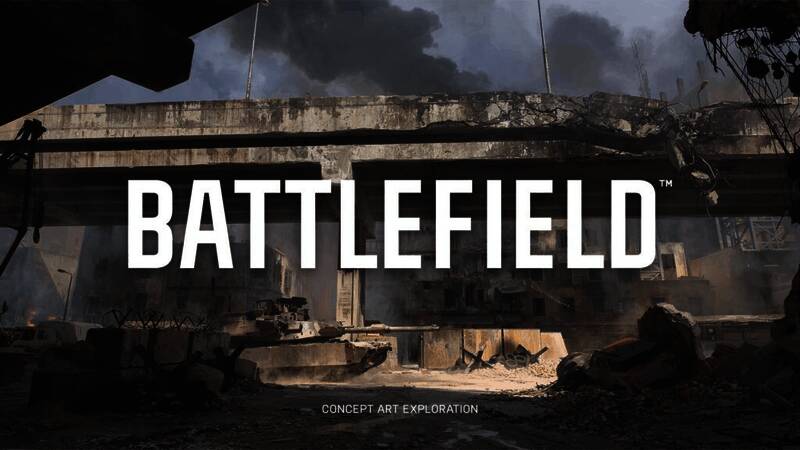 EA《战地》系列最新宣传画面，展示战场硝烟弥漫的激烈战斗场景