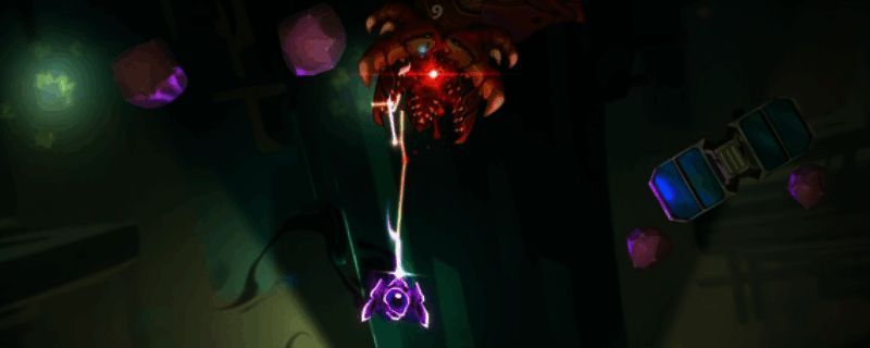 游戏主视觉画面展示星际战场与科技感十足的武器系统