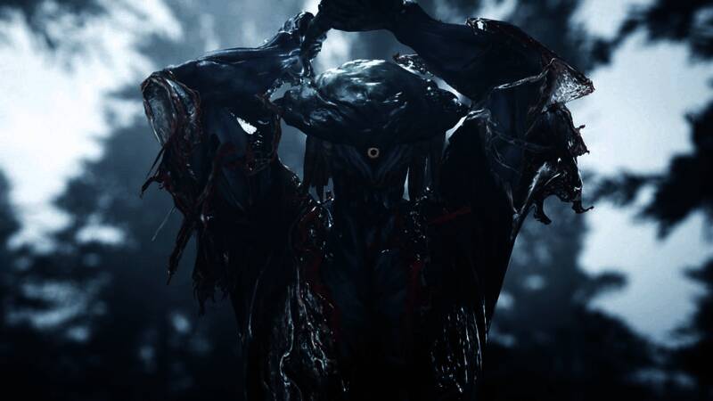 一目笠三人一组展开围攻姿态，展现团队作战特性