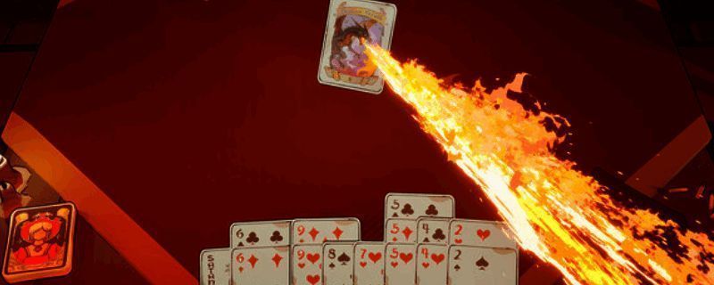 《天启派对：恶魔牌》游戏界面展示，卡牌战斗风格浓厚