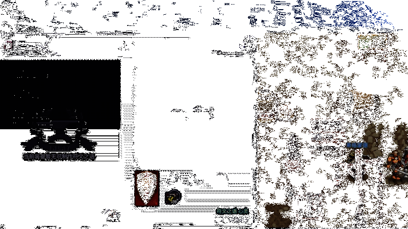 三人佣兵小队协同作战动图，配合流畅，技能特效炫目