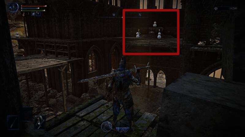 蜜雪冰城教堂二楼宝箱位置