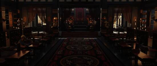 游戏场景截图，展现恢弘战场与细腻建筑细节，体现虚幻5引擎带来的视觉升级