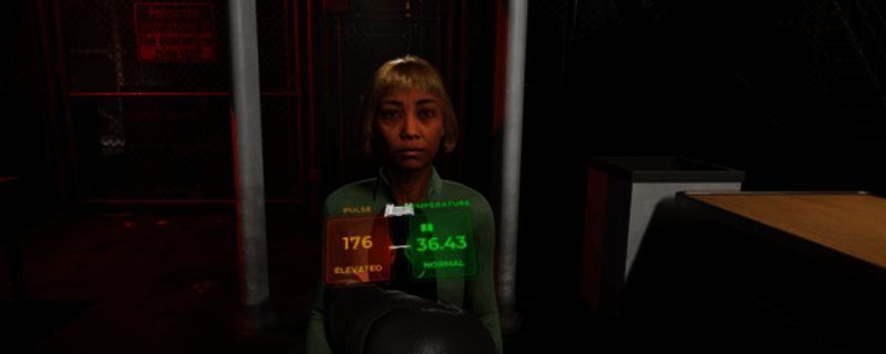 游戏主视觉图展示了一名身穿防化服的检察官在废墟中巡视的场景，背景带有浓厚的末日氛围