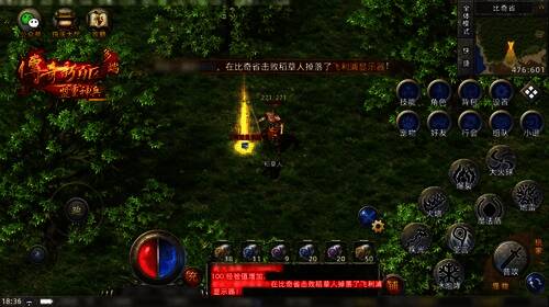 游戏内茅台道具展示图，背景为比奇城广场