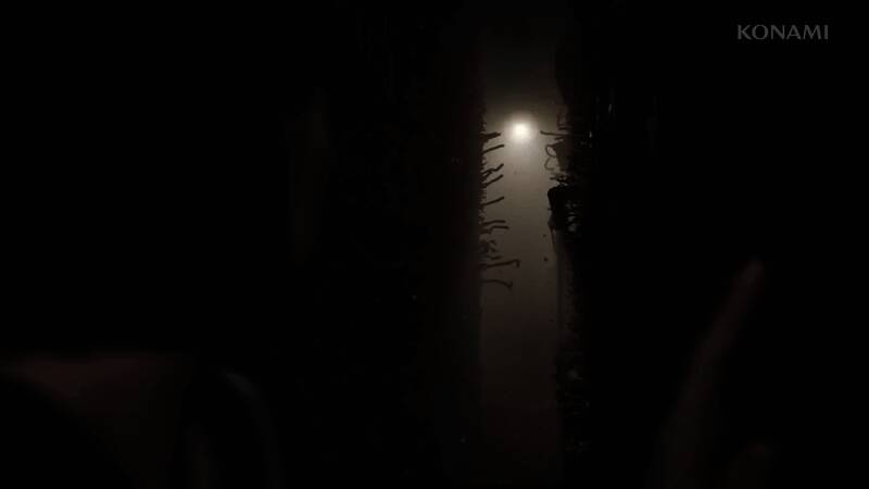 《寂静岭f》主角探索画面，环境细节渲染恐怖气氛