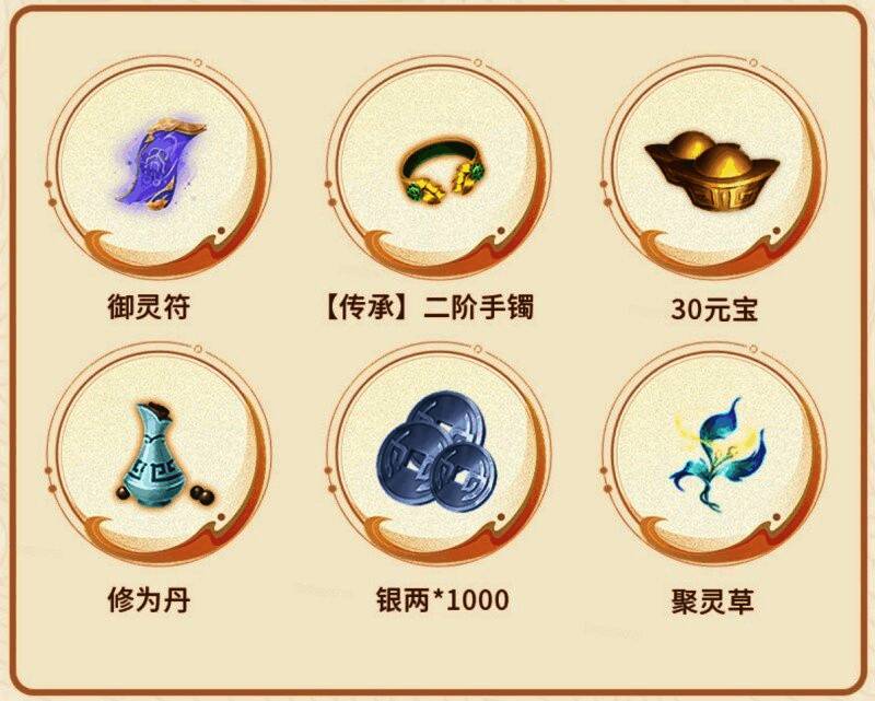 奖池预览图，展示各类稀有道具及周边实物图片