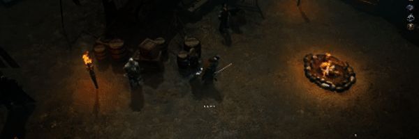 营地建设界面展示资源收集与装备打造