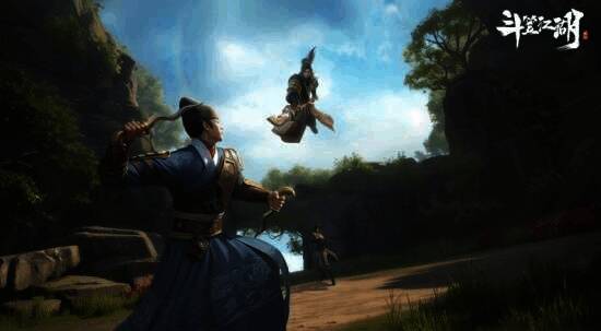 游戏界面展示六大培养系统，包括侠客、装备、秘籍等模块