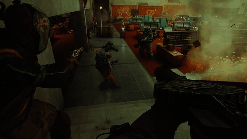 《FBC: Firebreak》实机画面展示角色在神秘环境中作战，光影效果逼真