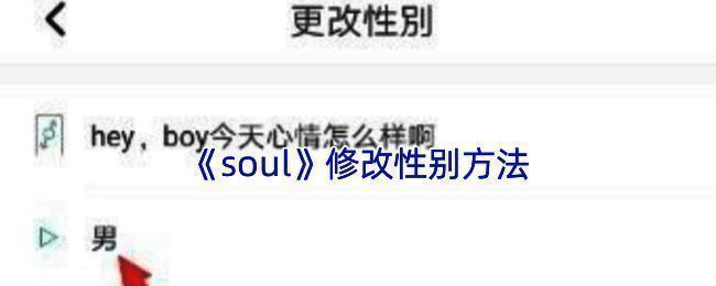Soul应用主界面示意图，显示个人主页和设置入口位置