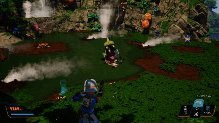 《狂野星球复仇记》游戏封面展示，卡通风格星球与角色设计鲜明