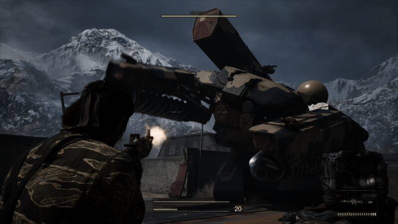 潜行状态下利用环境掩体躲避敌人侦查