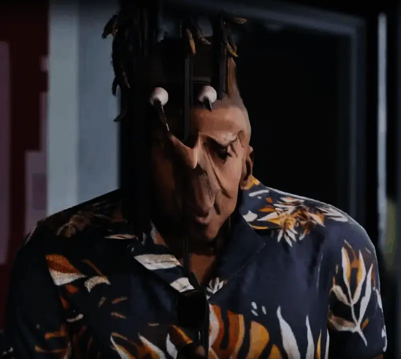 《心之眼》游戏实机画面，界面卡顿明显，角色动作僵硬