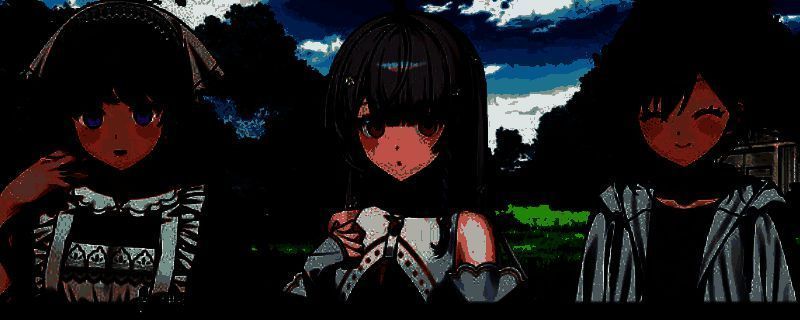 游戏主界面展示，背景为一位少女站在樱花飘落的庭院中，整体画面风格唯美清新