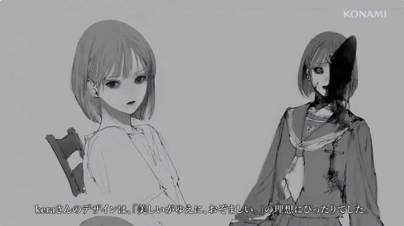 游戏场景原画，弥漫着压抑与神秘氛围