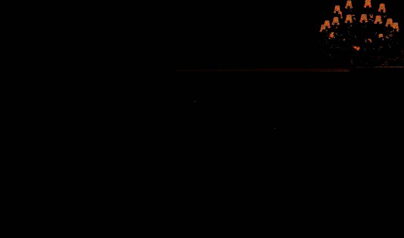 艾达身穿红色连体衣，轻柔地抱着昏迷中的里昂，背景是昏暗的实验室环境