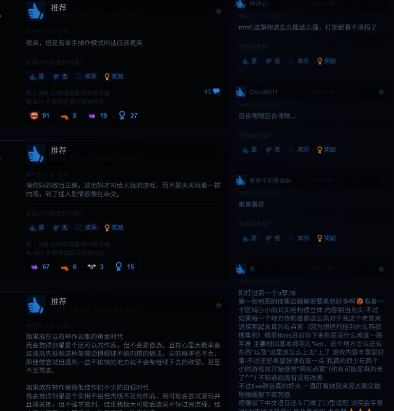 图表对比《剑星》与《地平线》系列的峰值数据