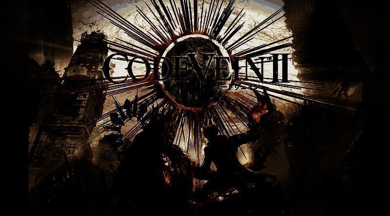 《噬血代码2》游戏封面风格概念图，展现末日氛围与吸血鬼元素