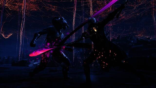 主角释放吸血鬼之力的战斗画面，能量波动强烈，敌人被击飞