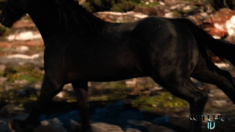 雨中奔跑的凯尔比，水花四溅，湿滑地面反光增强场景真实感