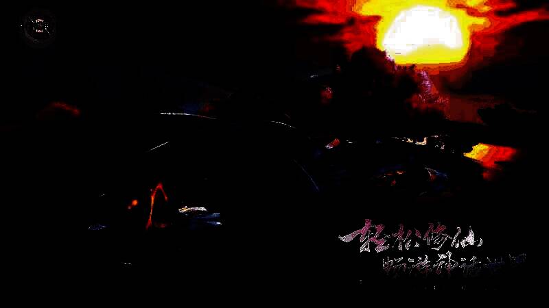 游戏中玩家角色与封神人物互动场景