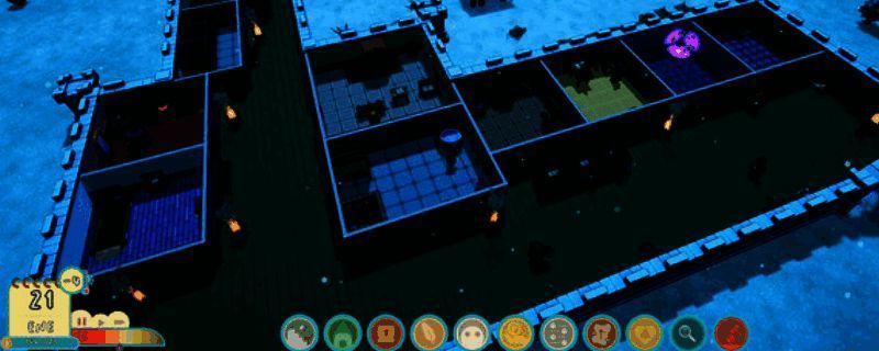 寓言医院游戏封面图，展现中世纪风格的医院场景，整体画面复古且富有细节