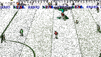 安布罗西尼插上进攻并完成射门的动态演示