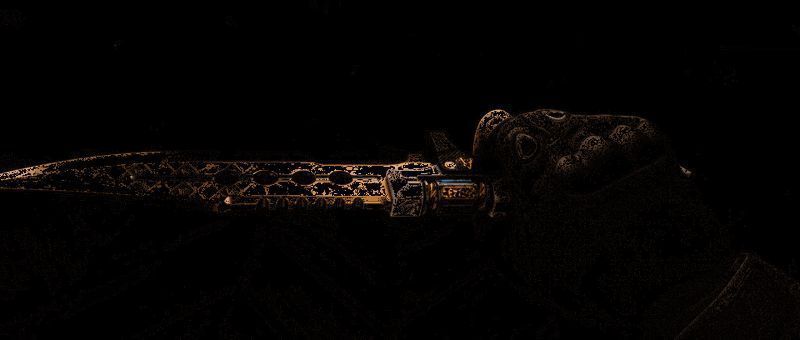 赢家匕首挥动动画，刀光闪烁流畅自然