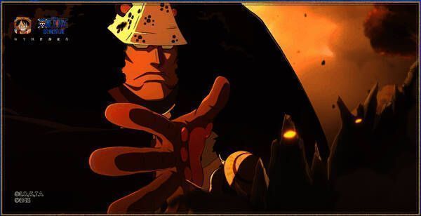 巴索罗谬·大熊角色立绘展示，背景为神秘岛屿场景