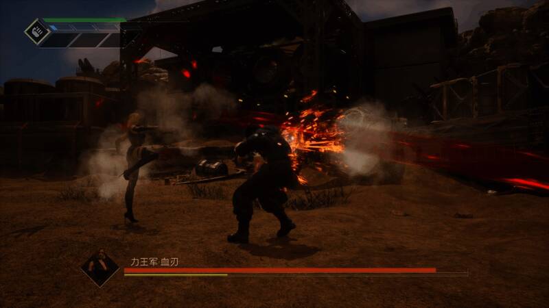 《灵拳》多人对战画面，紧张氛围跃然屏上