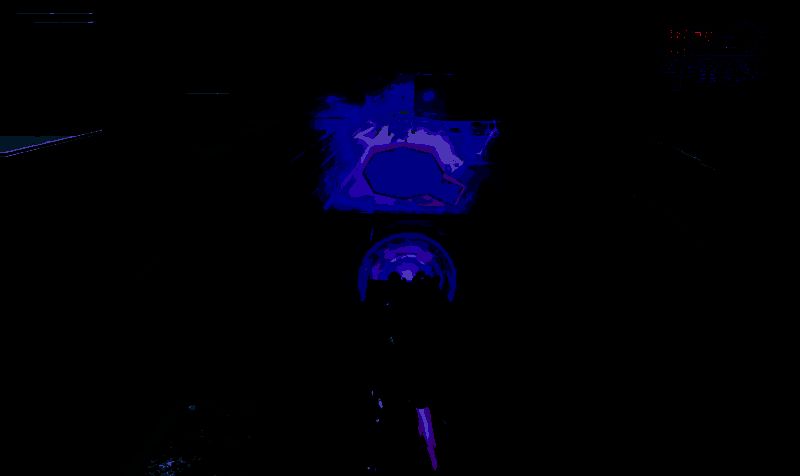 光束拳直冲而出，周围气流扭曲，目标被击退