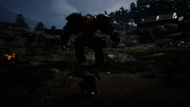 废土世界的广阔地图，展现了多个不同风格的区域场景