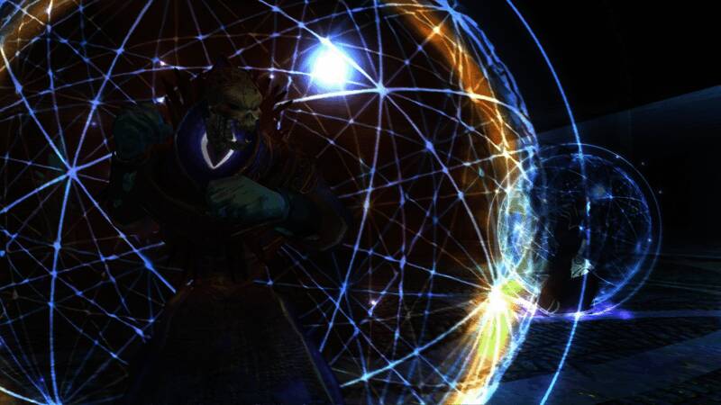 地下城探险画面，角色手持火把照亮黑暗通道